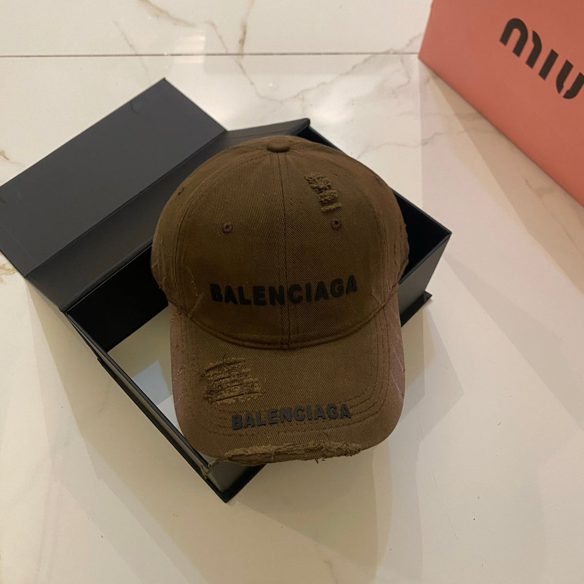 Balenciaga Washed Baseball Cap